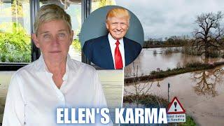 Ellen DeGeneres Instant Karma After Fleeing To England