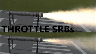 KSP - Throttling Solid Rocket Boosters