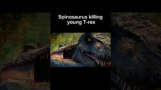 T-Rex Revenge On Spinosaurus