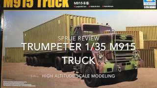 Trumpeter 1/35 M 915 truck & Trailer