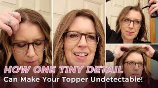 How One Tiny Detail Can Make Your Topper Undetectable! | Upgrade Courtney