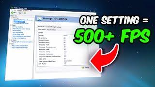 *2025* BEST NVIDIA Control Panel Settings For GAMING & Performance!