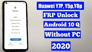 Huawei Y7P FRP Bypass Google Unlock HUAWEI ID 2020 Remove Google Account Android 10 NO PC