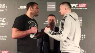 Gabriel Gonzaga, Mirko 'Cro Cop' face-off in Krakow