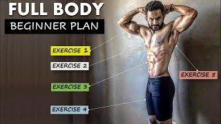 Resistance Band Full Body Workout Plan for Beginners | Weekly Plan | Hindi | Fitness my life