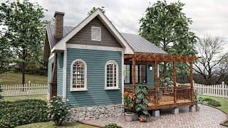 Cozy Retreat | 7x8m Cottage with a Pergola & Stunning Greenery!