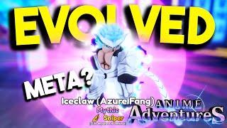 MAX LVL EVOLVED ICECLAW (AZURE FANG) IN ANIME ADVENTURES!