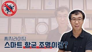 씨지라이팅 스마트 항균조명이란?