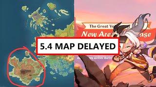 NOW CONFIRMED 5.4 MAP DELAYED and OTHER INFO! | Genshin Impact