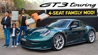 Ultimate Family Supercar: My 2+2 Seat Porsche GT3 Touring Transformation!