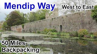The Mendip Way - Somerset | Uphill to Frome | Solo Backpacking