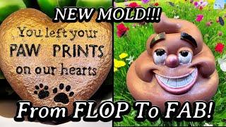 #864 New Pet Memorial Mold Available! Turning A Failure To Fabulous!