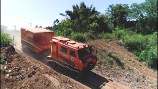 Test Drive All-terrain Fire Rescue Articulated Vehicle - JONYANG CRAWLER