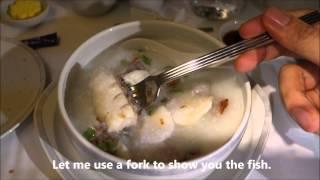 Singapore Airlines Business Class Fish Congee Breakfast Book the Cook