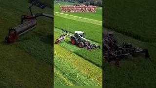 Combines mowing and raking ##️️