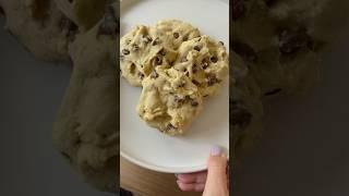 Single serve chocolate chip cookies  #food #cookie #recipe #baking #cooking #dessert