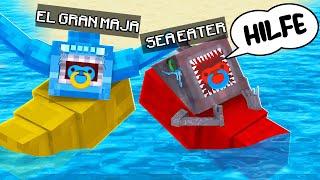 EL GRAN MAJA und SEA EATER werden als BABYS AUSGESETZT  in Minecraft!