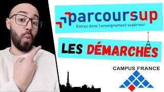 Parcoursup, les démarches à suivre, qui est concerné par la procédure, je passe par campus France?