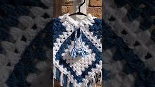 crochet poncho for little girls