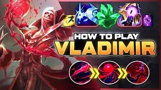 HOW TO PLAY VLADIMIR SEASON 14 | BEST Build & Runes | Season 14 Vladimir guide | League of Legends