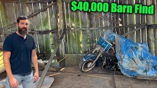 I Bought a 70 year old Harley BARN FIND. Will it Run?