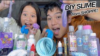 MAKING DIY SLIME from SHOPPE! (ANG GANDA!) | Grae and Chloe