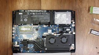 Разборка и Модернизация/Upgrade ноутбука Acer Nitro 5 AN515-43-R7LU (NH.Q5XEU.001) + SSD m.2 и DRAM