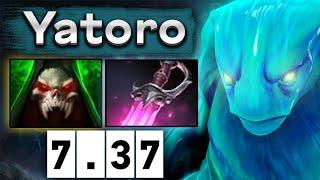 Яторо на Морфе со старой сборкой - Yatoro Morphling 7.37 DOTA 2