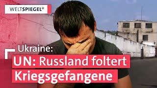 Ukrainische Kriegsgefangene klagen: Russland hat uns gefoltert und misshandelt! | Weltspiegel