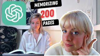 The Ultimate Memorization Technique - PhD student