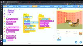 Scratch, Урок 7 - Проект "Котик врезается в стены"