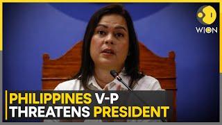 Philippine Vice President Threatens Retaliation Against President Marcos Jr. If She Is Killed | WION