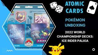 Pokémon Unboxing - 2022 World Championship Deck: Ice Rider Palkia