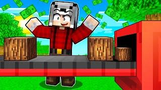 ODUNCU FABRİKASI KURUP MİLYONER OLDUM  - Minecraft