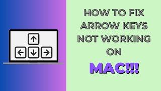 How to Fix Arrow Keys Not Working on Mac