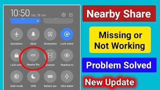 Nearby Share Not Working or Missing Problem Solve। How to Fix Nearby Share Not Working or Missing