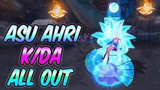 K/DA ALL OUT AHRI MID FULL AP GAMEPLAY | AHRI ASU REWORK VISUAL UPGRADE | League of Legends