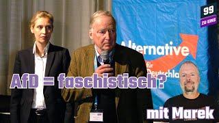 Ist die AfD faschistisch? - mit Marek - 99 ZU EINS - Ep. 454