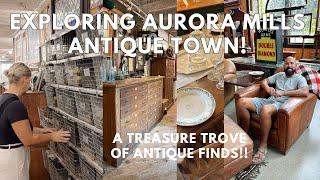 Aurora Mills Antiques, Antique Home Decor Shop With Me, Vintage Home Decor | Brandy Jackson