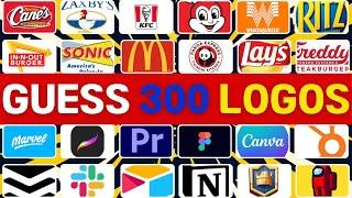 Guess the 300 Logos Test Your Knowledge and Discover Fun Brands" #LogoChallenge #GuessThe Logo.