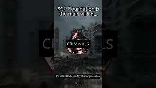 Foundation was the villian all the time and nobody noticed #scp #shorts
