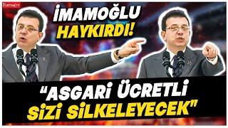 Ekrem İmamoğlu’ndan AKP’yi Çılgına Çevirecek Asgari Ücret Tepkisi! “Millet Sizi Silkeleyecek!”