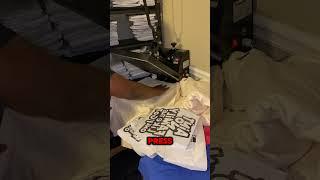 How To Turn $174 Into $1,440 Printing Custom Shirts From Home #tshirtprinting #customshirts #prints