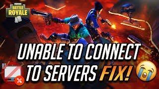 Fix Fortnite - Unable To Connect To Servers Fix - Chapter 3 Season 4