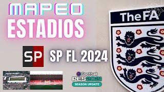 CÓMO MAPEAR CUALQUIER ESTADIO BIEN en SP FOOTBALL LIFE 2024 PES 2021 | TUTORIAL