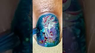 Amazing Hyper Shadic Nail Art 