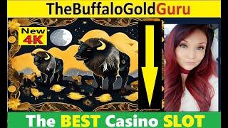 BUFFALO GOLD Spins, BONUSES and a HUGE JACKPOT at the end