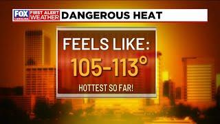 Dangerous heat on the way