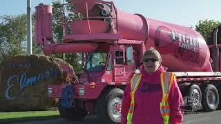 Breast Cancer Awareness Truck Team Elmers - Traverse City Michigan