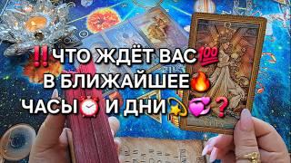 ЧТО СЛУЧИТСЯ В БЛИЖАЙШИЕ ЧАСЫ⏰ И ДНИ Таро расклад гадание онлайн